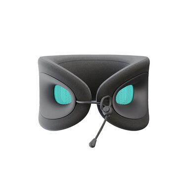 Дорожня подушка Cabeau для тривалих перельотів, Evolution X, підтримка шиї, піна з ефектом пам&39яті, комфортна для літака, поїзда та автомобіля (бірюзова)