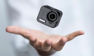 Блискучий екшн 4K, водонепроникність до 21 м, міні-дизайн, сенсорний екран і стабілізація зображення для неперевершених пригод, 9s Cube