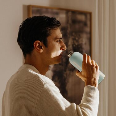 Пляшка для води waterdrop з нержавіючої сталі 600 мл - Герметична пляшка для води, підходить для газованих напоїв та не містить BPA - Термос з подвійними стінками для гарячих та холодних напоїв - Ідеально підходить для використання в дорозі, офісі та фітн