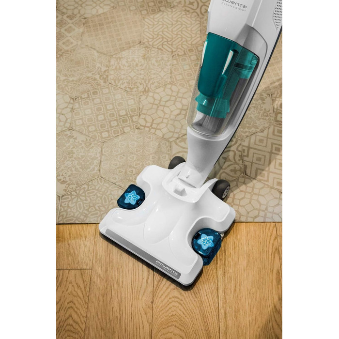 Пароочищувач підлоги Rowenta Clean & Steam Revolution RY7757 очищення 2 в 1 випарник для ефірних масел всі типи підлог картридж пр