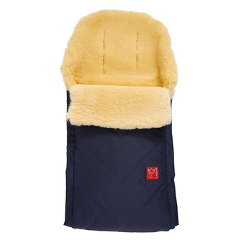 Муфта для ніг 'Dublas з натурального хутра, колір темно-синій, 6510322 -