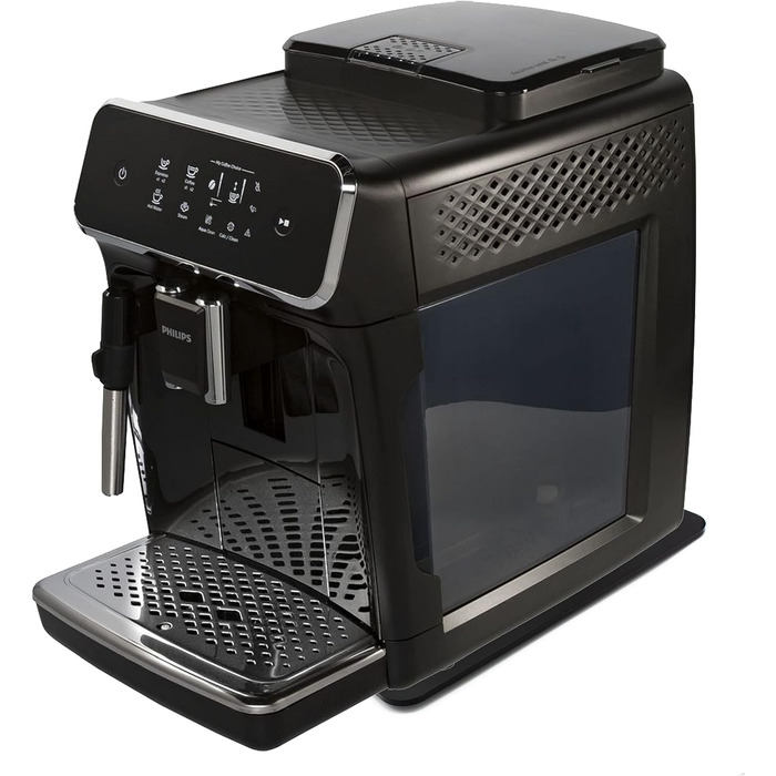 Акрилова розсувна дошка чорний 32x25см для повністю автоматичних кавомашин Philips серії 800 1200 2200 3000 3100 3200 4300 5000 5400 високоякісних тефлонових планерів для перемикання передач без зусиль