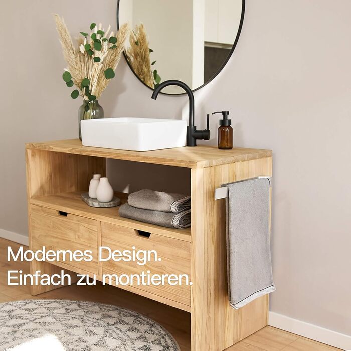 Вішалка для рушників без свердління Вішалка для рушників на клей для ванної та кухні Кільце для рушників Настінний тримач самоклею