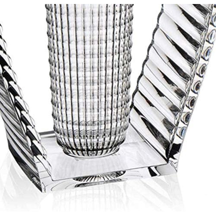 Ваза Kartell I Shine, пластик, кришталь, 12,29 х 33 см