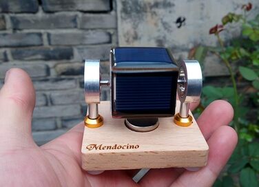 Крихітна сонячна іграшка Mendocino Motor Solar Toy Наукова освітня іграшка Безкоштовна енергія Веселий подарунок для дітей