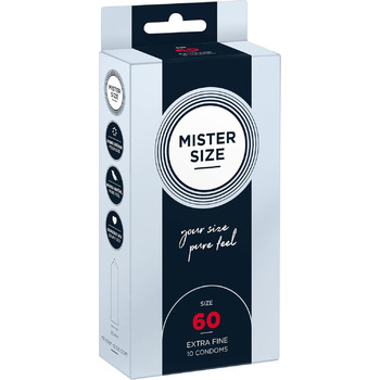 Презервативи MISTER SIZE 60, 10 шт