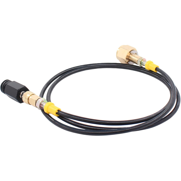 Адаптер бака CO2 Doo Engy Адаптер бака Шланг високого тиску Шланг для соди Адаптер для наповнення циліндра Шланг для Sodastream W21.8-14 DIN477 CO2 баків і більшості машин для газованої води