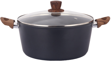 Каструля Bravo Chef класична 20 см (2.6 л) з кришкою (6917687)