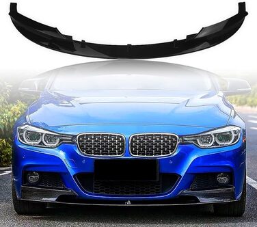 Кромка переднього бампера Chin Splitter для BMW F30 F31 328i 335i 3 Series M Sport 2012-2018