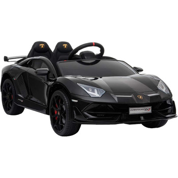 Дитячий автомобіль - електромобіль Lamborghini Aventador SVJ - ліцензійний - 12V7AH, 2 двигуни - 2.4Ghz пульт дистанційного керува