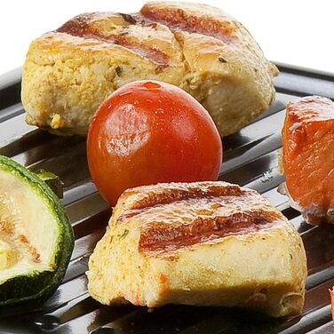 Гриль Domo DO9147G раклет 'Just US -4 P-600 W, металевий, 1 літр, чорний