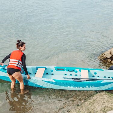Каяк та каное Spinera Molveno для 1 та 2 осіб надувний технологія дропстібка стабільний та легкий для універсального використання, туризму також доступний у комплекті з сидіннями Molveno 430 (2 особи)