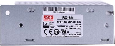 Імпульсний блок живлення MEAN WELL RD, RD-50A 50W 6A (RD-35-35A)