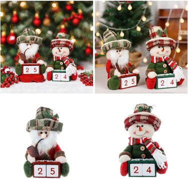 Плюшева іграшка гномик адвент-прикраса BUBEFSKD