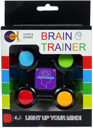 Тренажер для мозку, гра на пам&39ять і навчання зі світлом і звуком, включаючи батарейки, 4802 -