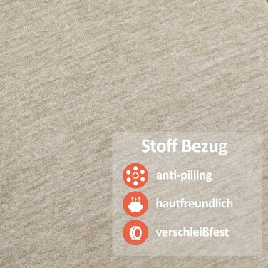 Електричне крісло для телевізора з підйомником, крісло-реклайнер з підйомником, крісло-реклайнер з функцією розкладання на 140, крісло для літніх людей для вітальні, з USB 7286 (бежева тканина)