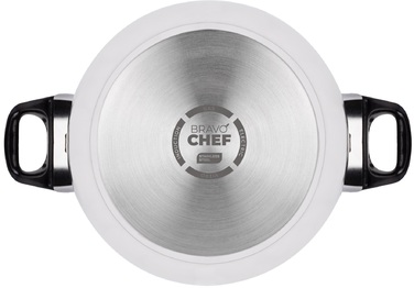 Каструля Bravo Chef 18 см (1.6 л) з бакелітовими ручками (6811077)
