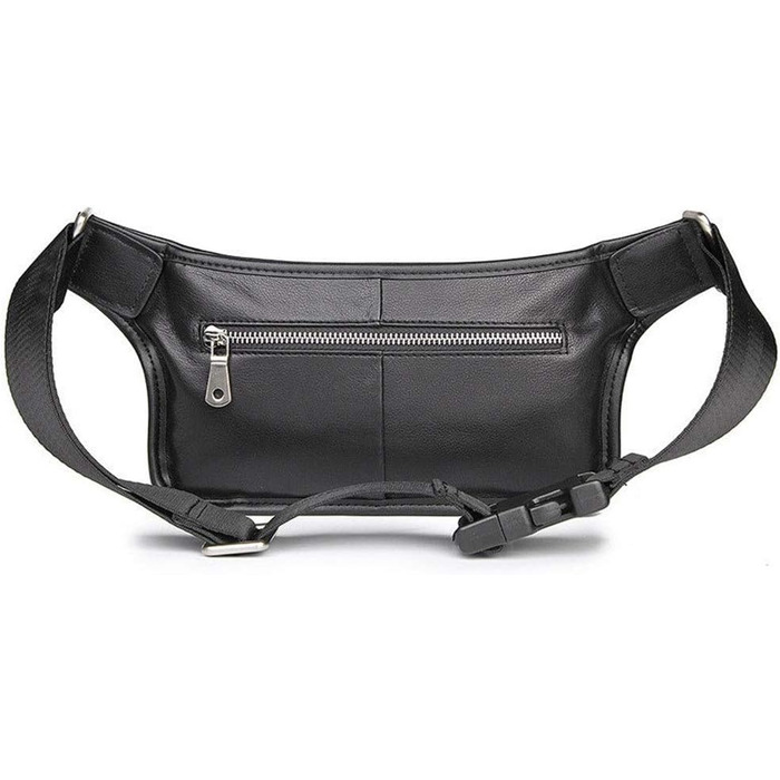 Велосипедна сумка для подорожей на талії модний поясний мішок, старовинна сумка з натуральної шкіри на поясі / регульований поясни