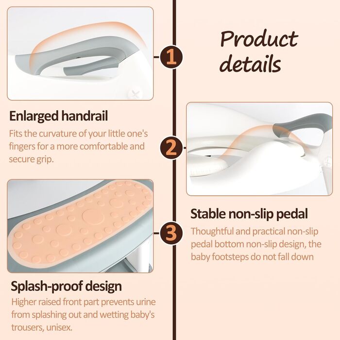 Дитяче сидіння для унітазу talifoca, тренажер для унітазу зі сходами, оновлений дитячий унітаз для хлопчиків і дівчаток, дитяче си