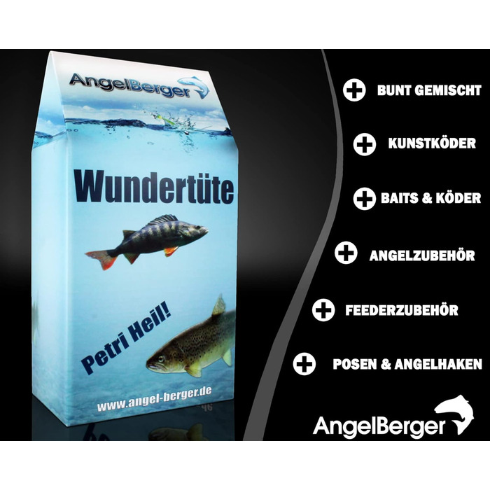 Рибальський набір Angel-Berger Wundertte, маленькі деталі для рибальських аксесуарів