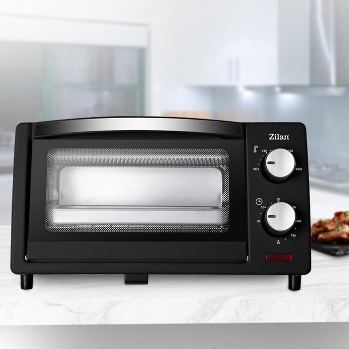 Міні-духова шафа 9 літрів Таймер на 60 хв 800 Вт 100-230C Міні піч Духова шафа Міні-піч Кемпінгова піч Мала духова шафа Маленька духова шафа