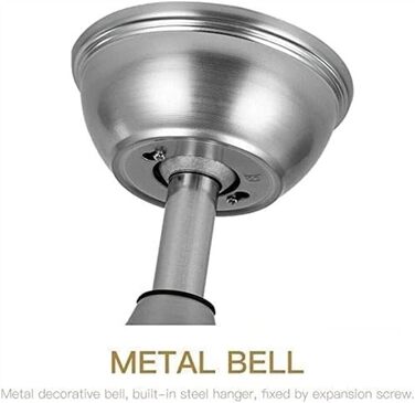 Тиха вентиляторна лампа кришталева люстра стельовий вентилятор зі світлом, сучасний невидимий стельовий вентилятор з пультом диста