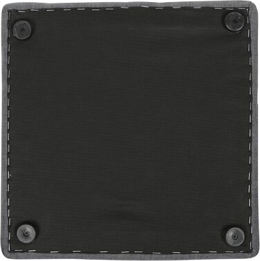 Кубоподібне сидіння 42 см - Високоякісний, простий у догляді пуф-стілець - Пуф вагою лише 4 кг - Ідеальний варіант для сидіння (Coral12)