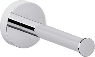 Тримач змінного рулону для туалетного паперу, хромований - для настінного монтажу без свердління, вкл. клейовий розчин - 50 мм x 5