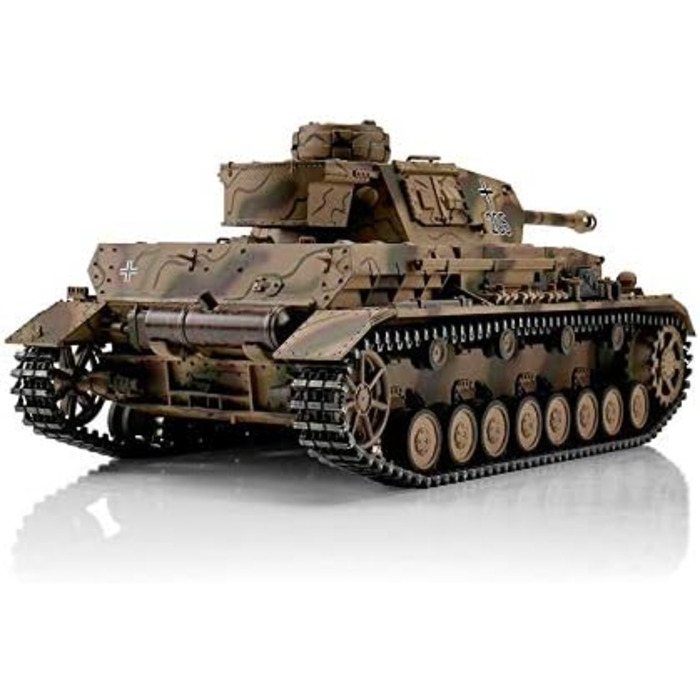 Танк Panzer PzKpfw IV Ausf. G Металева версія Літнє камуфляж BB, 1/16 RC
