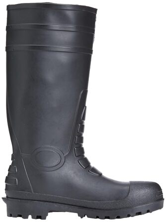 Гумові чоботи Portwest Total Safety Wellington S5, Колір Чорний, Розмір 44, FW95BKR44. 44 EU Чорний