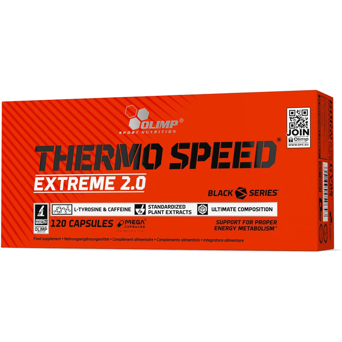 Капсули жироспалювач Olimp Thermo Speed Extreme 2.0 Mega Caps, 120 шт.