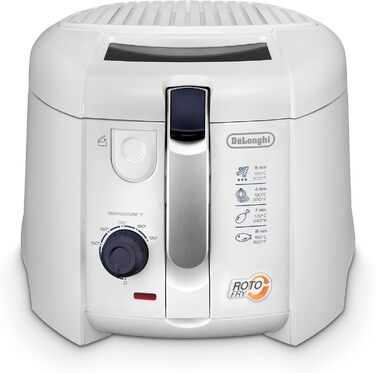 Фритюрниця, 1800 Вт, 1,2 літра, нержавіюча сталь, білий, 28211. W1 RotoFry