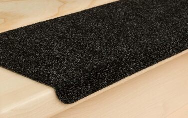 Килимки для ніг Kettelservice-Metzker Ramon MW Прямокутні 15-секційні економ-комплекти антрацит - зі стабільним пластиковим кутом