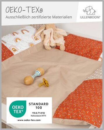 Чохол на пеленальний килимок 75x85 см веселка (Made in EU) - знімний чохол на пеленальний килимок 85x75, дитячий чохол на пеленаль