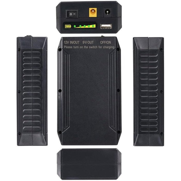 Вихід 9V та USB E2D1, 12V 8300 mAh 100Wh