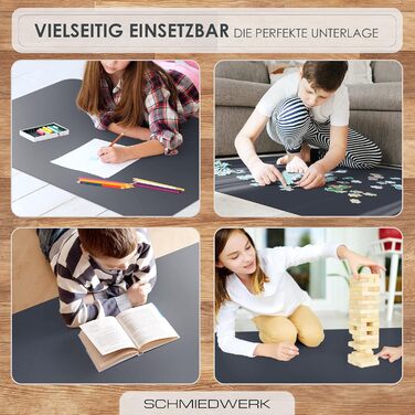 Кольоровий килимок для підлоги Килимок для офісного крісла Стійкий до подряпин Зроблено в Німеччині (Антрацит, 120 x 145 см) Антрацит 120 x 145 см