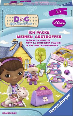 Я пакую свою лікарську валізу - гра Візьми з собою, 23384 - Disney Doc McStuffins