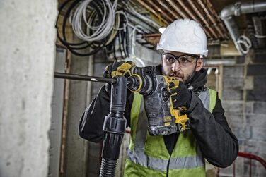 Акумуляторний комбінований перфоратор Dewalt 18 В SDS-plus DCH274P2T (24 мм) (обмежувач обертання та удару, безщітковий двигун, шв