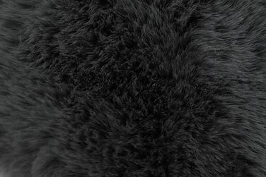 Плед для вітальні, штучне хутро, Rabbit Deluxe, 150x200 см, 750 г/м, плед зі штучного хутра (сірий), сірий, 150 x 200 см