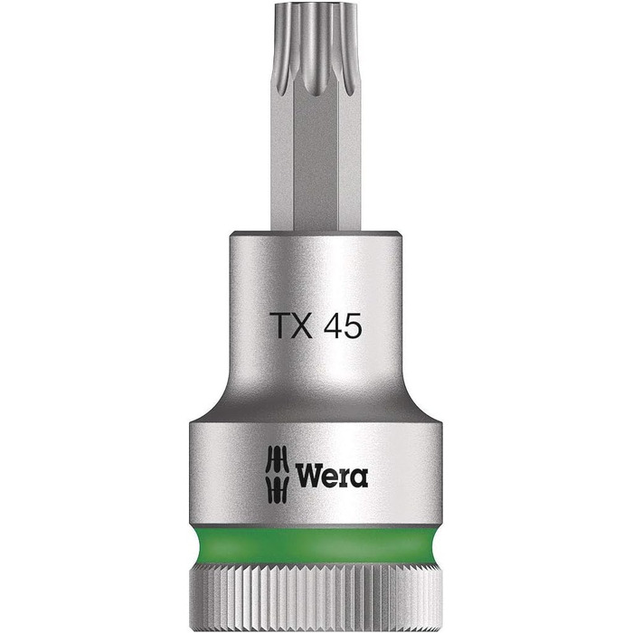 Набір біт Wera 05003997001 C 3, TORX HF Zyklop Bitnuss-Satz, Torx, з фіксатором, привід 1/2, 6 предметів