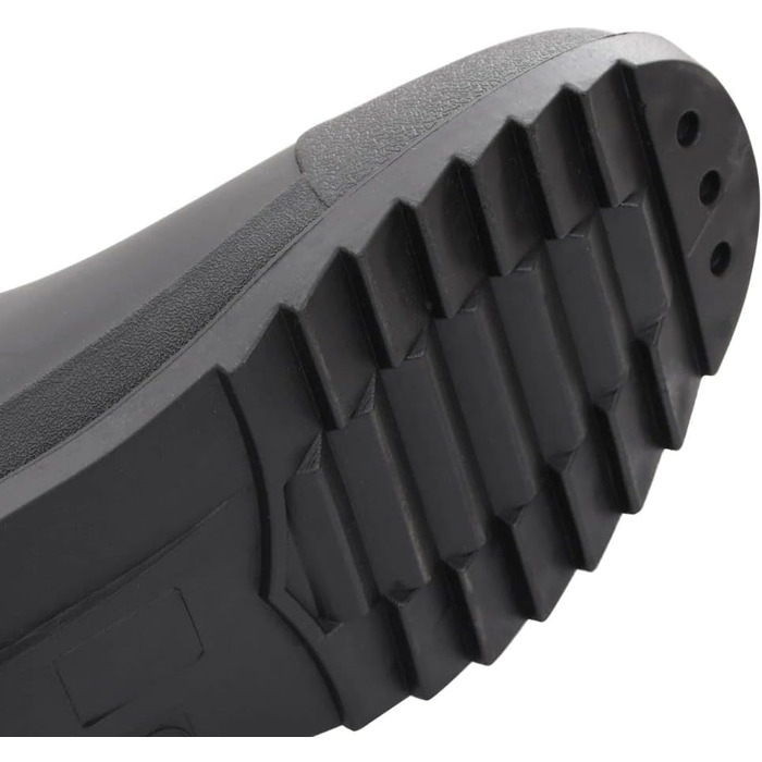 Гумові чоботи Гумові чоботи Рибальські чоботи Робочі чоботи Чорні ПВХ 46 EU