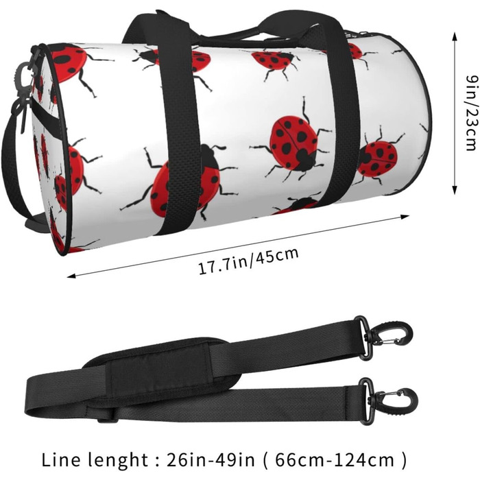 Дорожня сумка-циліндр з дизайном сонечка, спортивна сумка для чоловіків та жінок, сумка-мішок, спортивна сумка