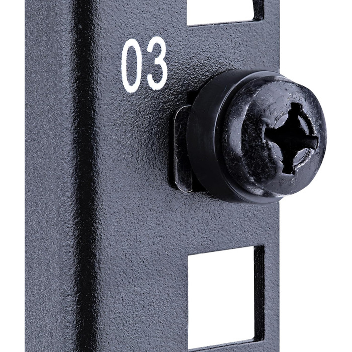 Мережева шафа з відкритою рамою 8U - 19-дюймова 2-стійкова окремостояча настільна стійка для комп&39ютерів, серверів, аудіовізуального, медіа, IT та обладнання для обробки даних (RK8OD) 8U односпальне ліжко