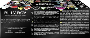 Презервативи BILLY BOY The Box, мікс 50 шт