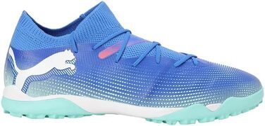 Футбольні бутси Puma Unisex Future 7 Match TtSoccer 41 EU Bluemazing Puma White Electric Peppermint