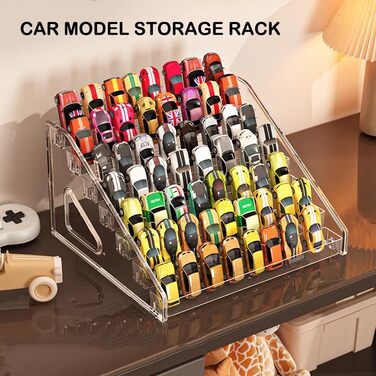 Відсік для лаку для нігтів на 84 пляшечки, 7 шарів акрилова підставка для сонцезахисних окулярів тримач для ефірних олій прозорий органайзер для макіяжу складання без інструментів (2 упаковки) 7 шарів (2 упаковки)