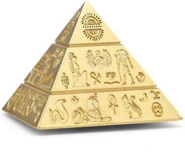 Пірамідка Fidget Spinner Настільна іграшка для дітей, дорослих, засіб для зняття стресу, металевий кубик Fidget Cube, прикраса сто