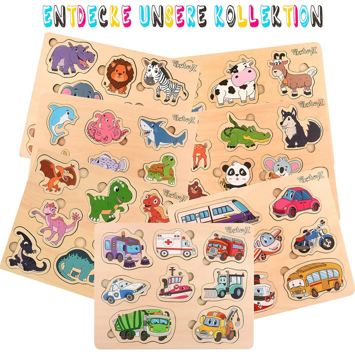 Плагінна гра Pikatoyz від 1 року, 2-3 роки. Ідеальний дерев&39яний пазл для дитячих подарунків. Дерев&39яна іграшка, що складаєтьс