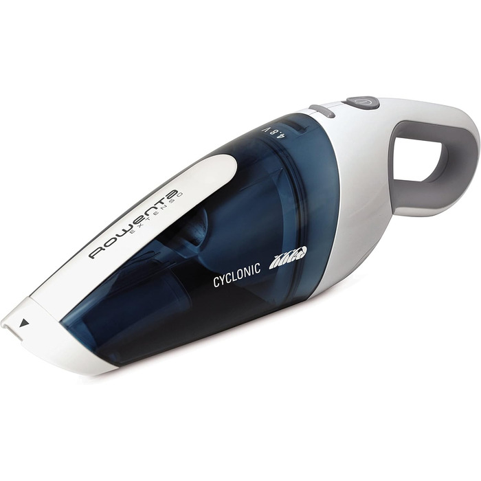 Ручний пилосос Rowenta AC4461 Extenso Cyclonic 4.8V пилозбірник 375 мл чотири акумуляторні батареї з насадкою-щіткою час роботи 11