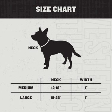Нашийник для собак Hooey Nomad, міцний поліестеровий ремінець, дизайн у стилі вестерн, принт Тотем, розмір L